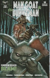 Man Goat and The Bunnyman Green Eggs & Blam #1 Cover A Zenescope NM Barrionuevo