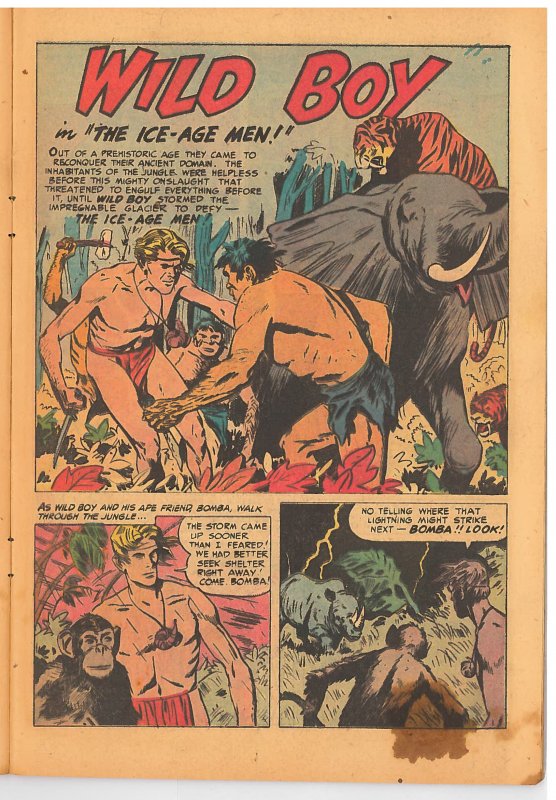 Wild Boy of the Congo (1953 Ziff Davis) #3 VG