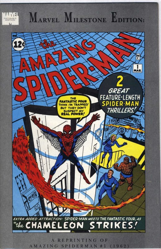 Marvel Milestone Edition: Amazing Spider-Man #1A VF/NM ; Marvel | JC Penney Repr