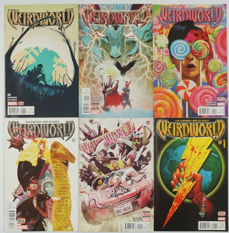 Weirdworld vol. 2 #1-6 VF/NM complete series - sam humphries set lot