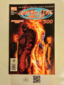 Fantastic Four #500 NM Marvel Comic Book Dr. Doom Galactus Silver Surfer 12 MS14