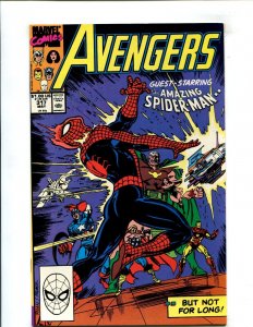 (1990) The Avengers #317 - GUEST STARRING SPIDER-MAN! (9.2)