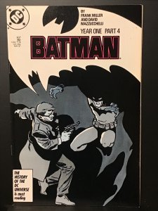 Batman #407 (1987) VF- 7.5 Frank Miller Year One