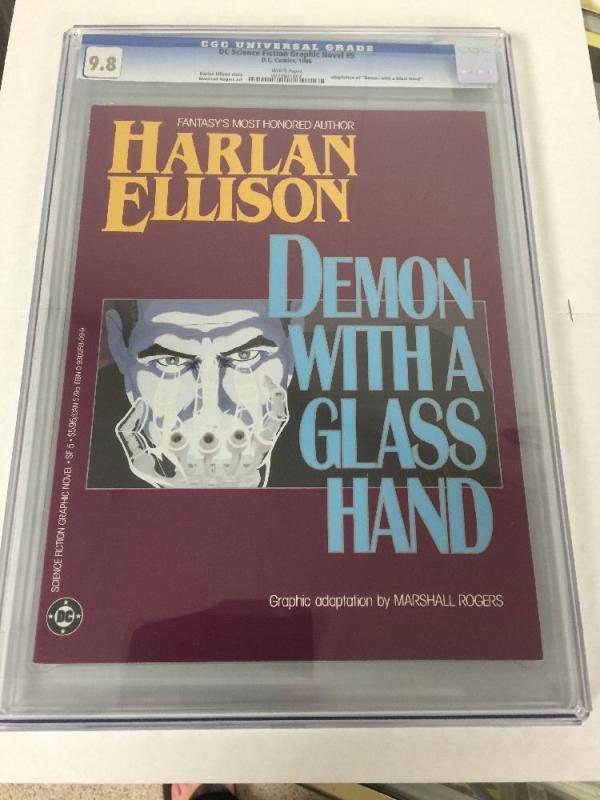 DC Science Fiction Graphic Novel 5 Demon With A Glass Hand Cgc 9.8 Perfect Cond.