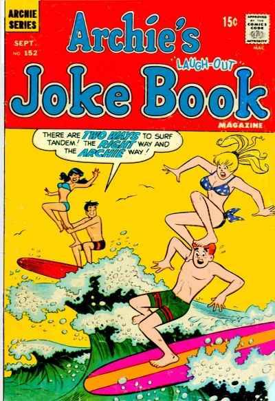 Archie's Joke Book Magazine #152, Fine- (Stock photo)