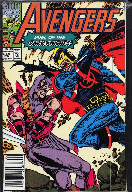 The Avengers #344 (1992) The Avengers