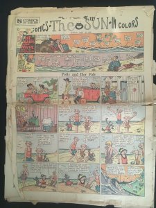 POLLY AND HER PALS 12 Full Page Comic Strips from the 1920s