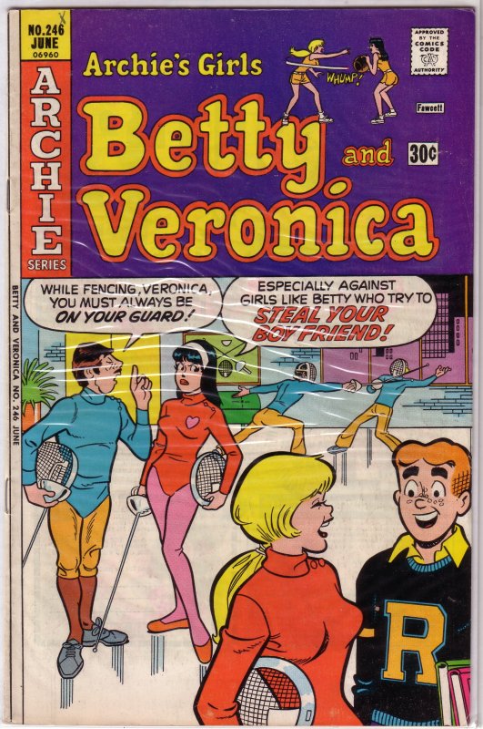 Archie's Girls Betty and Veronica   #246 (page out)