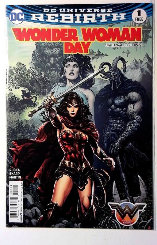 Wonder Woman Day Special Edition #1 (2017) DC Comics 1st Print Comic Book