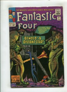 FANTASTIC FOUR #37 (4.5/5.0) BEHOLD A DISTANT STAR!! 1965