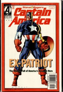 Captain America #450 Direct Edition Variant Cover (1996) Captain America