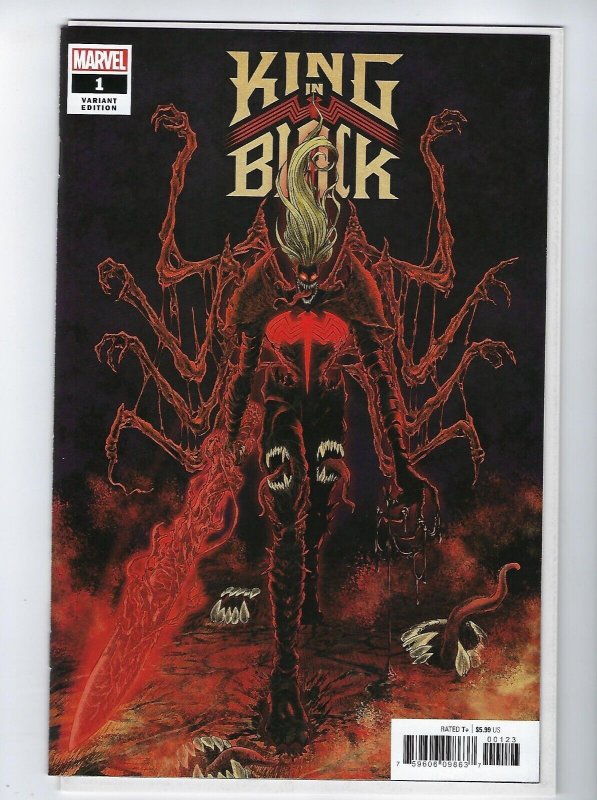 King In Black 1 (2021) Superlog Ratio Maer Exclusive Variant {NM}