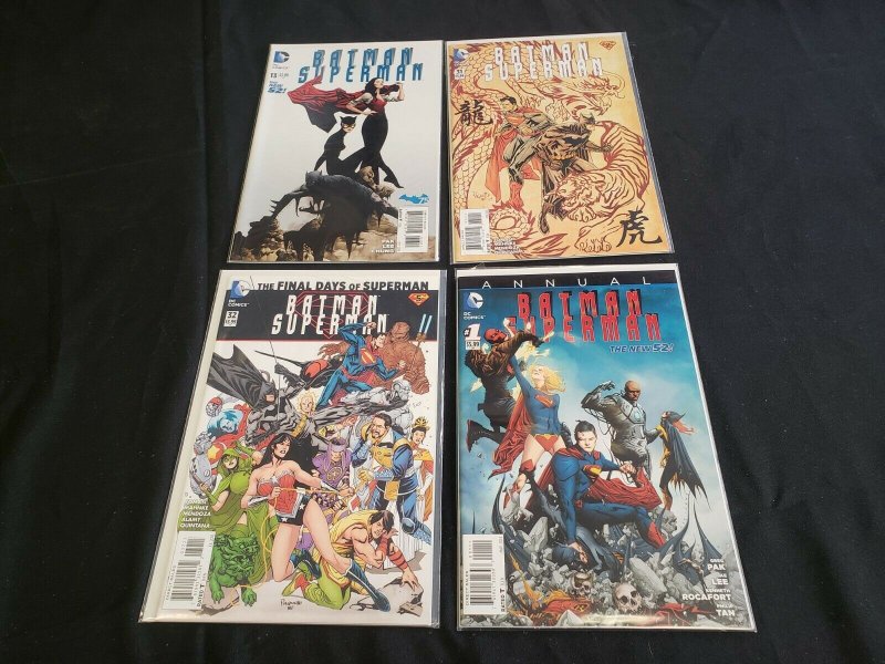 BATMAN/SUPERMAN 28PC (VF/NM) BAGGED & BOARDED, RED HOOD STRIKES, TRUTH 2013-16