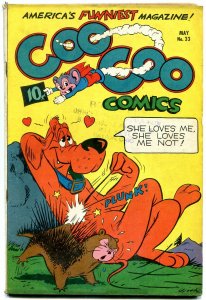 COO COO COMICS #33 1947-FUNNY ANIMALS-SUPERMOUSE-INGLES FN-