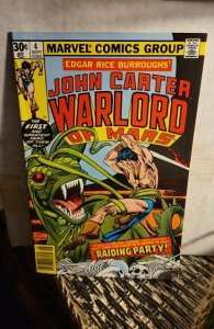 John Carter Warlord of Mars #4 30¢ Variant (1977)