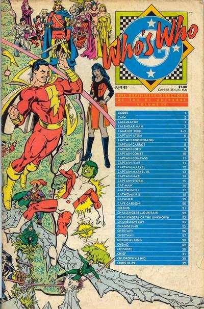 Who's Who: The Definitive Directory of the DC Universe #4, NM- (Stock ph...