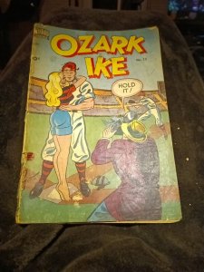 Ozark Ike 15 Baseball Cover Golden Age Vintage Standard Comic 1949 Good Girl Art