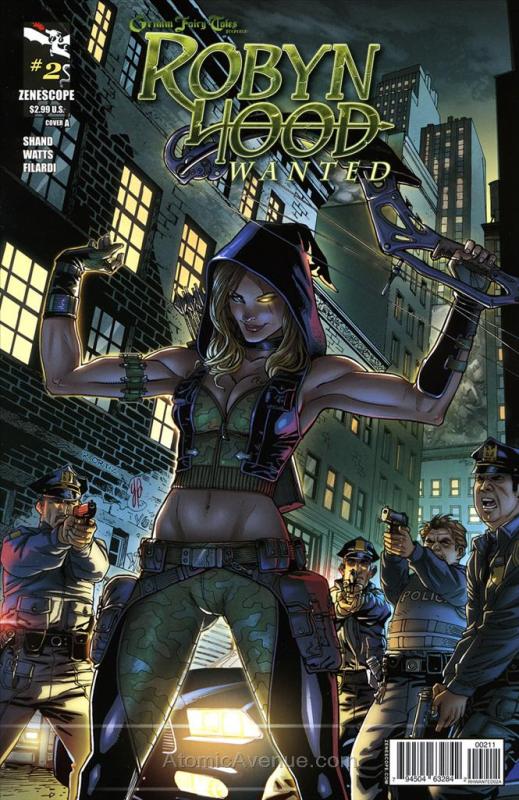 Grimm Fairy Tales presents Robyn Hood: Wanted #2A VF/NM Zenescope - save on ship