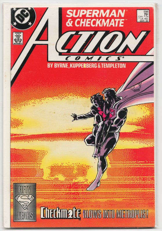 Action Comics #598 (1988) Checkmate