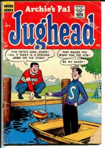 Archie's Pal Jughead #50 1958-MLJ-Betty-Veronica-motor boat cover-G