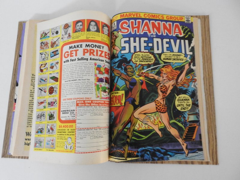 Shanna the She-Devil #1-5 (1972) in One Bound Hardback Volume!!