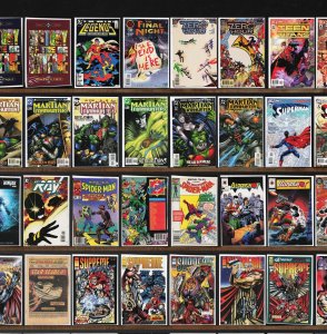 Huge Lot 150+ Comics with Martian Manhunter, The Strangers, Wrath & More!