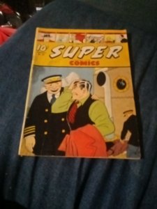Super 56 Golden Age WW2 Era 1943-Dell-Dick Tracy-Little Orphan Annie-Harold Teen