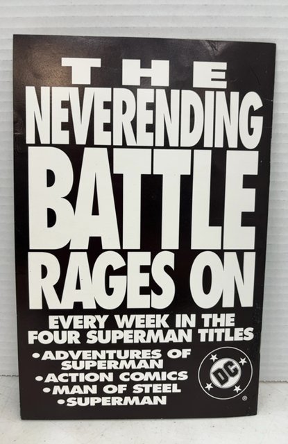 Superman #82 Chromium Cover (1993)