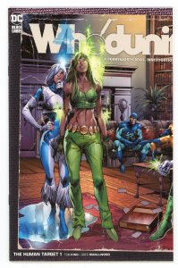 Human Target #1 Tom King DC Black Label Trevor Hairsine Variant NM