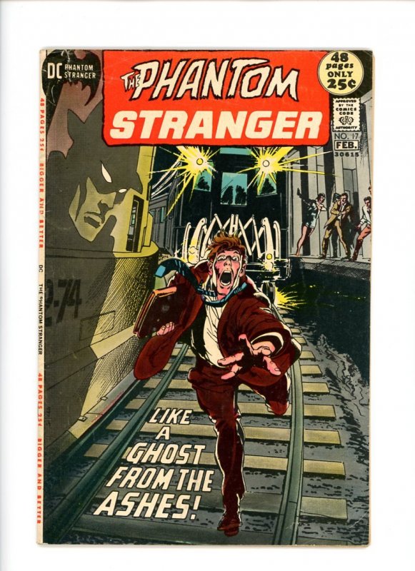 Phantom Stranger #17 F 1972 Neal Adams Cover! Jim Aparo Interior Art! Len Wein!