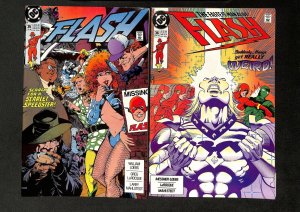 Lot of 20 Flash Comic Books (DC, 1987)