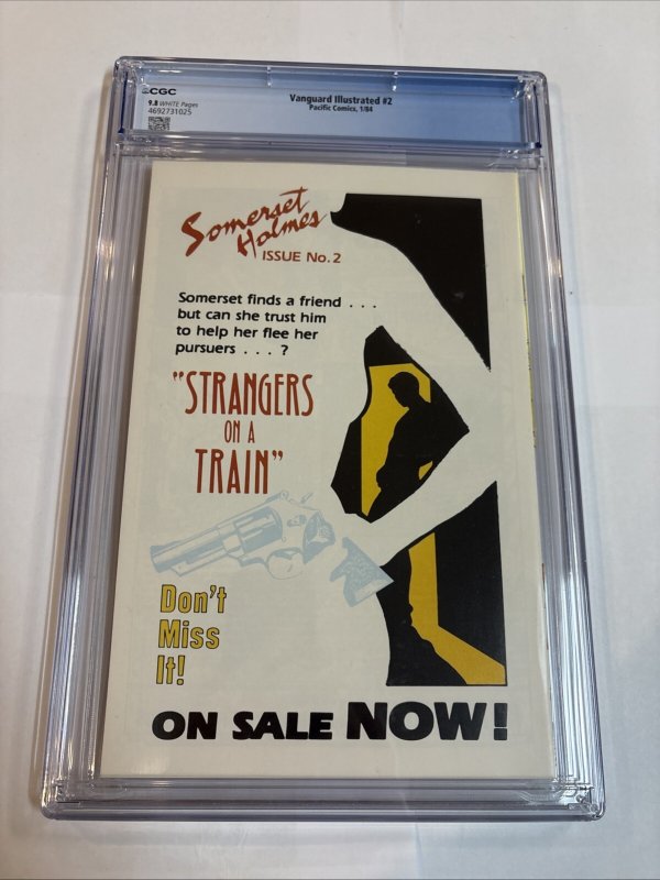 Vanguard Illustrated (1984) # 2 (CGC 9.8) Dave Stevens Cover • Pacific Comics