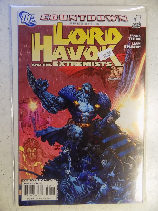 COUNTDOWN LORD HAVOK # 1