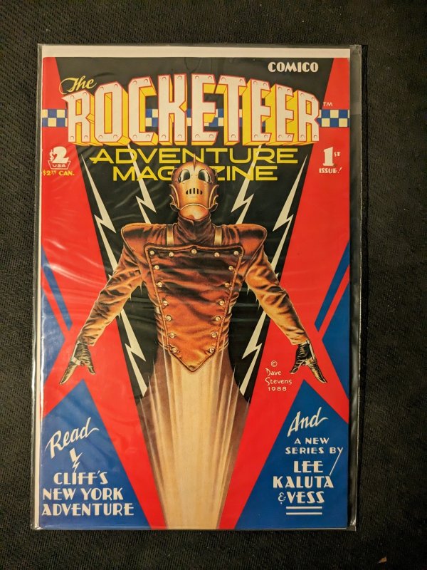 The Rocketeer Adventure Magazine #1 (1988) The Rocketeer