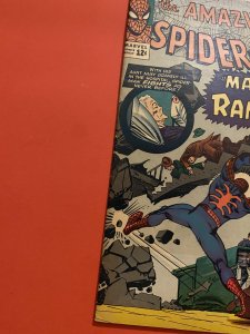 The Amazing Spider-Man #32 (1966) a man on a rampage