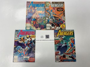4 The Avengers MARVEL comic book #311 313 316 319 50 KM9