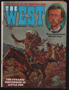 West 1/1970-Maverick-Indian Attack cover-Quantrill's Raiders Burn Lawrence Ka...