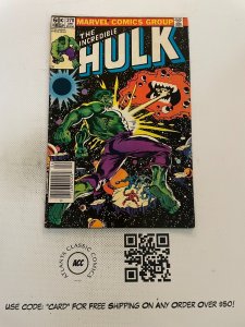 Incredible Hulk # 270 VF Marvel Comic Book Thor Iron Man Avengers X-Men 9 J221