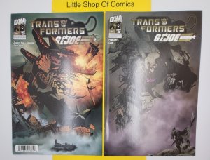 Transformers G.I. Joe #1 (A&B), 2 3 4 5 6 1-6 Set 2003/04 Dreamwave Productions