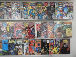 Huge Lot 150+ Comics W/ Captain America, Batman,  Blue Beetle, +More! Avg VF- !