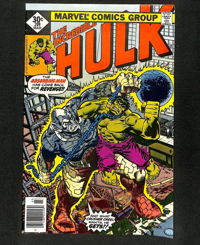 Incredible Hulk #209 Whitman Variant