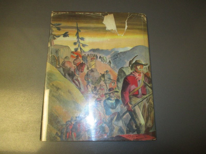 1944 The GOLD RUSH by Lynd Ward HC/DJ 32 pgs VG+