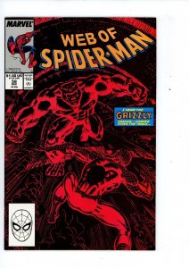 Web of Spider-Man #58 (1989) Marvel Comics