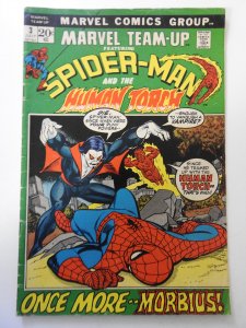 Marvel Team-Up #3 (1972) FR/GD Condition coupon cut