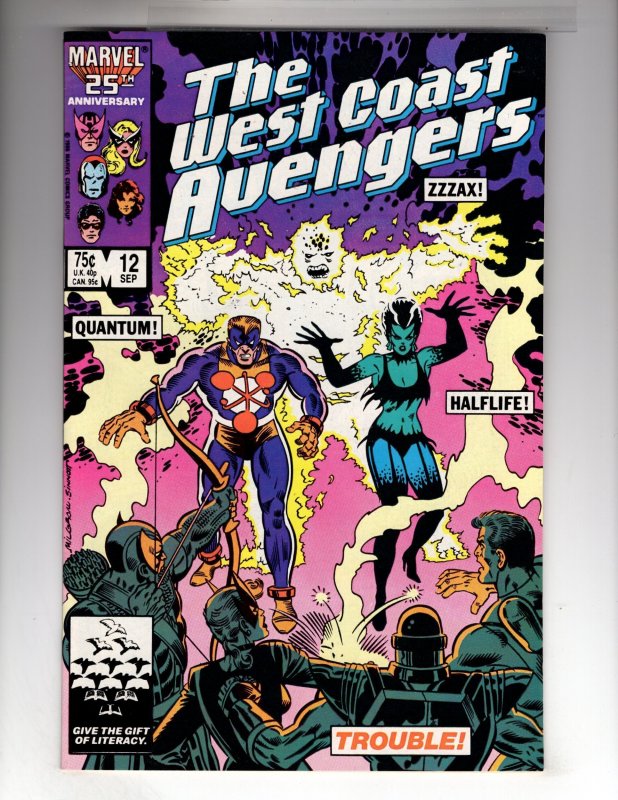 West Coast Avengers #12 (1986)      / ID#522