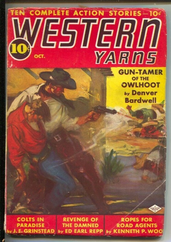 Western Yarns #4 10/1938-Columbia--Lobo Law by  Gratton Boone-A.Leslie Ross...