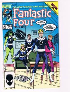 Fantastic Four # 285 Marvel Comic Book Hi-Res Scan Modern Age Awesome Issue!! S2