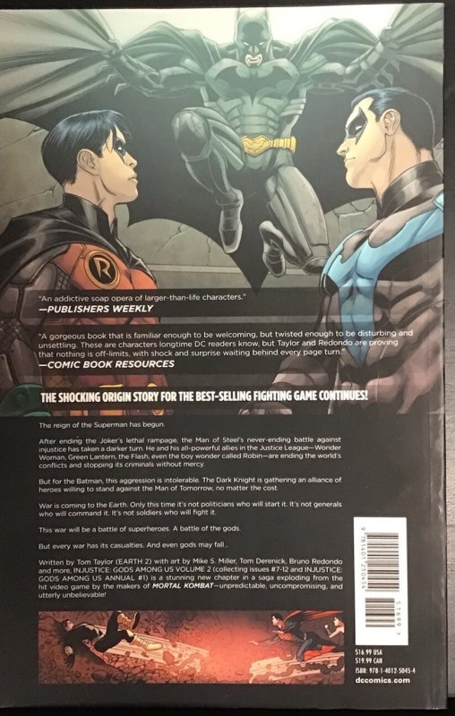 Injustice: Gods Among Us Vol. 2 - DC Comics 2015 TPB Tom Taylor
