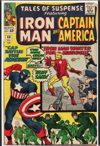 Tales of Suspense #60 (1964) Captain America