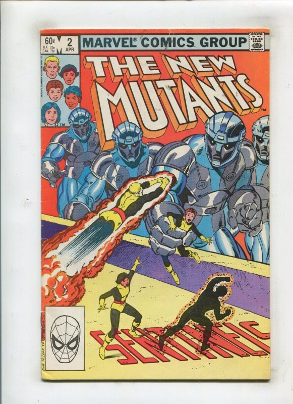 The New Mutants #2 Marvel 1983 - Sentinels Appearance